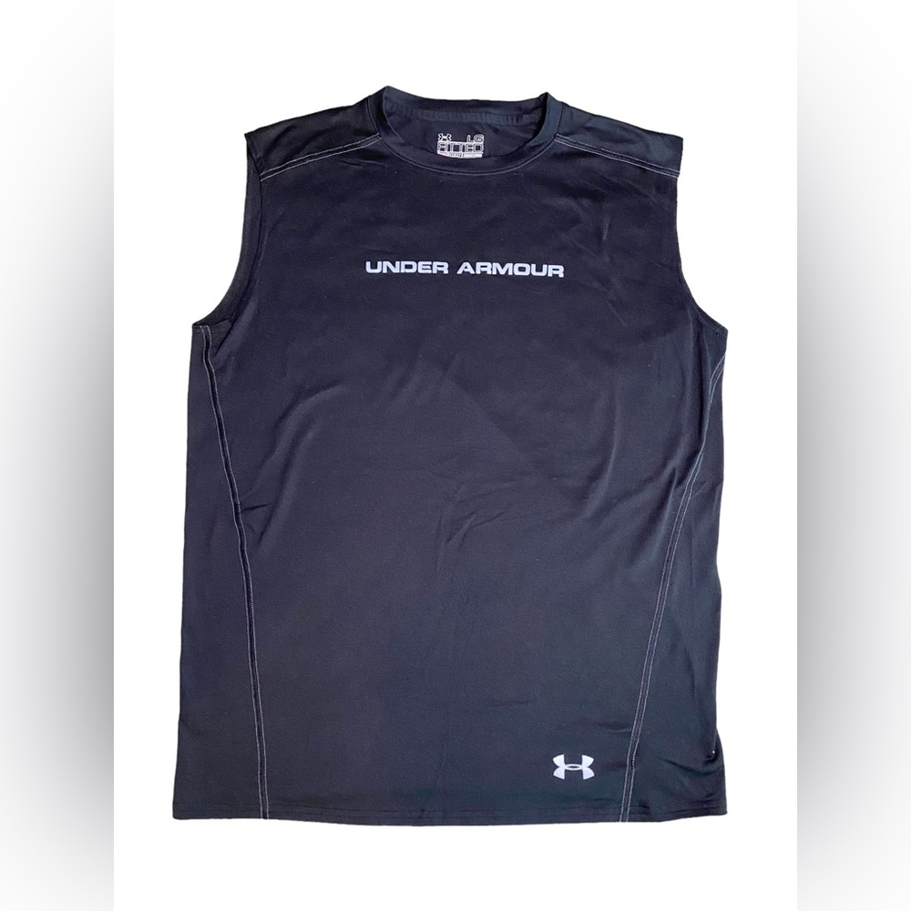 Under Armour Sleeveless Shirt, Size Large